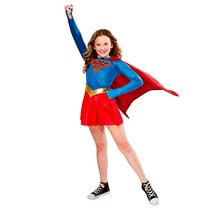 Fantasia Rubie's Supergirl, programa de TV infantil, tamanho grande