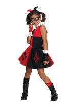 Fantasia Rubies Girl's DC Comics, supervilã Harley Quinn