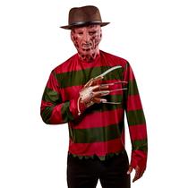 Fantasia Rubies Nightmare on Elm Freddy Krueger, camisa com máscara