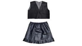 Fantasia Saia e colete Country Cowgirl Festa Junina Infantil