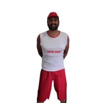 Fantasia Salva Vidas Adulto Masculino Carnaval Tema Profissão Life Guard Bloquinho Bombeiro Fantasia Salva Vidas Adulto Masculino Carnaval Tema Profissão Life Guard Bloquinho Bombeiro