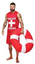 Fantasia Salva Vidas Adulto Roupa Guarda Vidas Masculino Fantasia Salva Vidas Adulto Roupa Guarda Vidas Masculino