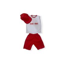 Fantasia Salva Vidas Infantil Menino Profissão Life Guard Masculino Carnaval Bloquinho