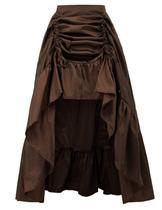 Fantasia Scarlet Darkness Gothic Steampunk Pirate Saia feminina