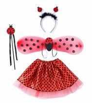 Fantasia Seawhisper Ladybug para meninas Fairy Toddler Baby Fantasia Seawhisper Ladybug para meninas Fairy Toddler Baby