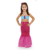 Fantasia Sereia Pink - 1 unidade - Anjo - Rizzo Fantasia Sereia Pink - 1 unidade - Anjo - Rizzo