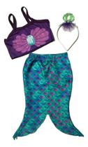 Fantasia Sereia Princesa Piscina Praia Água Cauda Pés Livres Fantasia Sereia Princesa Piscina Praia Água Cauda Pés Livres