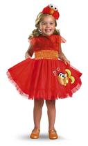 Fantasia Sesame Street Frilly Elmo oficial de 12 a 18 meses