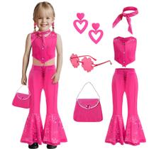 Fantasia SHELOVESIT Girls Movie Doll Rose Outfit 3T-4T (110 cm)