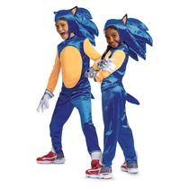 Fantasia Sonic Prime Deluxe para Crianças (10-12 anos)