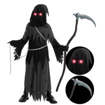 Fantasia Spooktacular Creations Glowing Eyes Grim Reaper Kids Fantasia Spooktacular Creations Glowing Eyes Grim Reaper Kids