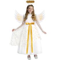 Fantasia Spooktacular Creations Halloween Angel Girls de 8 a 10 anos Fantasia Spooktacular Creations Halloween Angel Girls de 8 a 10 anos