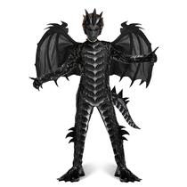 Fantasia Spooktacular Creations Halloween Black Dragon Kids