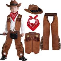 Fantasia Spooktacular Creations Halloween Cowboy para meninos Fantasia Spooktacular Creations Halloween Cowboy para meninos