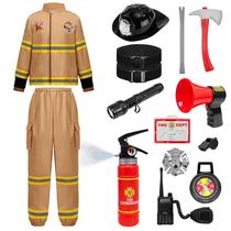 Fantasia Spooktacular Creations Halloween Firefighter Kids 3T