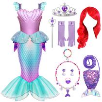 Fantasia Spooktacular Creations Halloween Mermaid Girls 10-12 anos