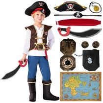 Fantasia Spooktacular Creations Halloween Pirate Kids Blue