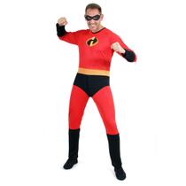 Fantasia Sr. Incrível Masculino Adulto - Disney - Os Incríveis Fantasia Sr. Incrível Masculino Adulto - Disney - Os Incríveis