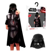 Camiseta Darth Vader Star Wars - Manga Comprida Unissex - Malha 100% Algodão