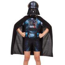 Fantasia Star Wars Infantil Pvc Darth Vader P - Rubies
