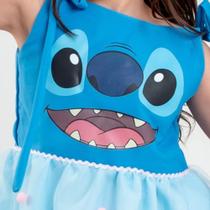 Fantasia Stitch Vestido Infantil Juvenil Fantasia Stitch Vestido Infantil Juvenil