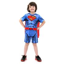 Fantasia Super Homem Curto Infantil - DC - Original