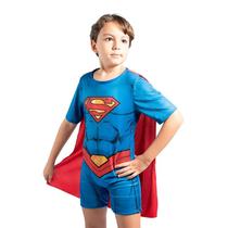 Fantasia Super Homem Infantil Curta Com Capa Fantasia Super Homem Infantil Curta Com Capa