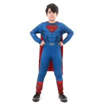 Fantasia Super Homem Infantil Std Tamanho G 22891