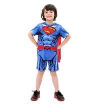 Fantasia Super Homem / SuperMan Infantil Pop DC Comics