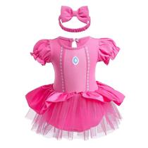 Fantasia Szytypyl Princess Peach para bebês e meninas de Halloween