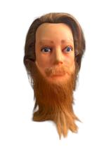 Fantasia Teatro Barba Falsa Ruiva na tela + Bigode + cola