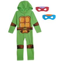 Fantasia Teenage Mutant Ninja Turtles para Meninos - Macacão com Máscara (6 anos)