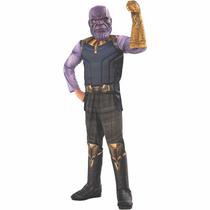 Fantasia Thanos Guerra Infinita Deluxe Tamanho S 4-6