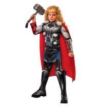 Fantasia Thor Infantil Com Músculos De luxo Original Marvel