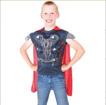 Fantasia Thor Infantil Dress Up Marvel Com Capa
