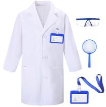 Fantasia TOGROP Doctor Scientist Lab para crianças de 6 a 7 anos - 4 unidades Fantasia TOGROP Doctor Scientist Lab para crianças de 6 a 7 anos - 4 unidades