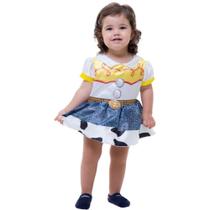 Fantasia Toy Story 4 Bebe Menina Vestido Jessie