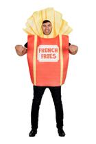 Fantasia Toynk French Fries para adulto, tamanho único Fantasia Toynk French Fries para adulto, tamanho único