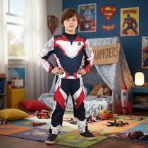 Fantasia Uniforme Avengers Vingadores Ultimato 4 Infantil
