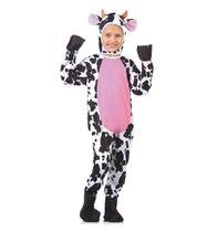 Fantasia Vaca Infantil Animais Completa com Capuz Fantasia Vaca Infantil Animais Completa com Capuz