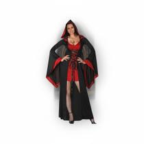 Fantasia Vampira Vick Festas