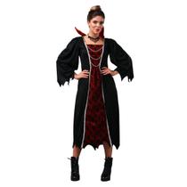 Fantasia Vampira Vitoriana Vestido Adulto Halloween Fantasia Vampira Vitoriana Vestido Adulto Halloween