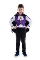Fantasia Vampiro Conde Dracula Infantil Halloween Dia Bruxas