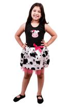 Fantasia Vaquinha Infantil Vestido