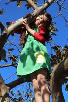 Fantasia Vestido Chiquinha Infantil