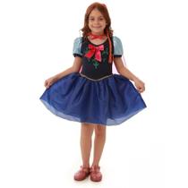 Fantasia vestido de princesa com capa e lacinho