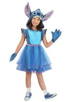 Fantasia, vestido, fantasias divertidas, Disney Stitch, crianças, meninas, grandes