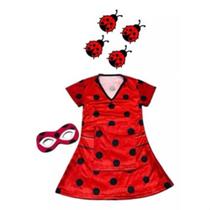 Fantasia Vestido Infantil Joaninha Vermelha Fantasia Vestido Infantil Joaninha Vermelha