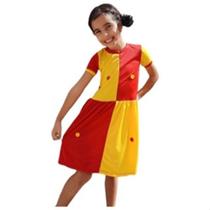 Fantasia Vestido Infantil Roupa Emília Boneca Fantasia Vestido Infantil Roupa Emília Boneca