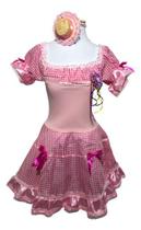 Fantasia Vestido Junina Caipira Luxo Lirio Infantil Fantasia Vestido Junina Caipira Luxo Lirio Infantil
